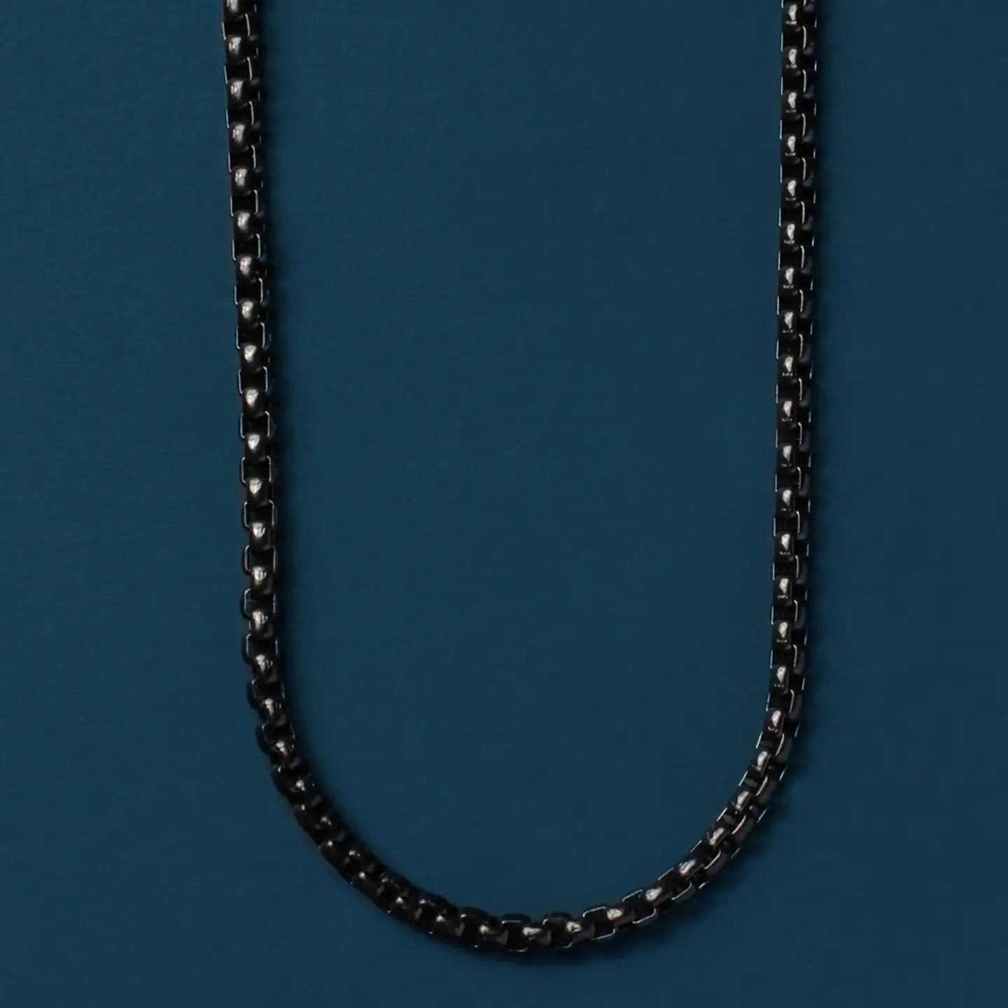 Black Stainless Steel Necklace