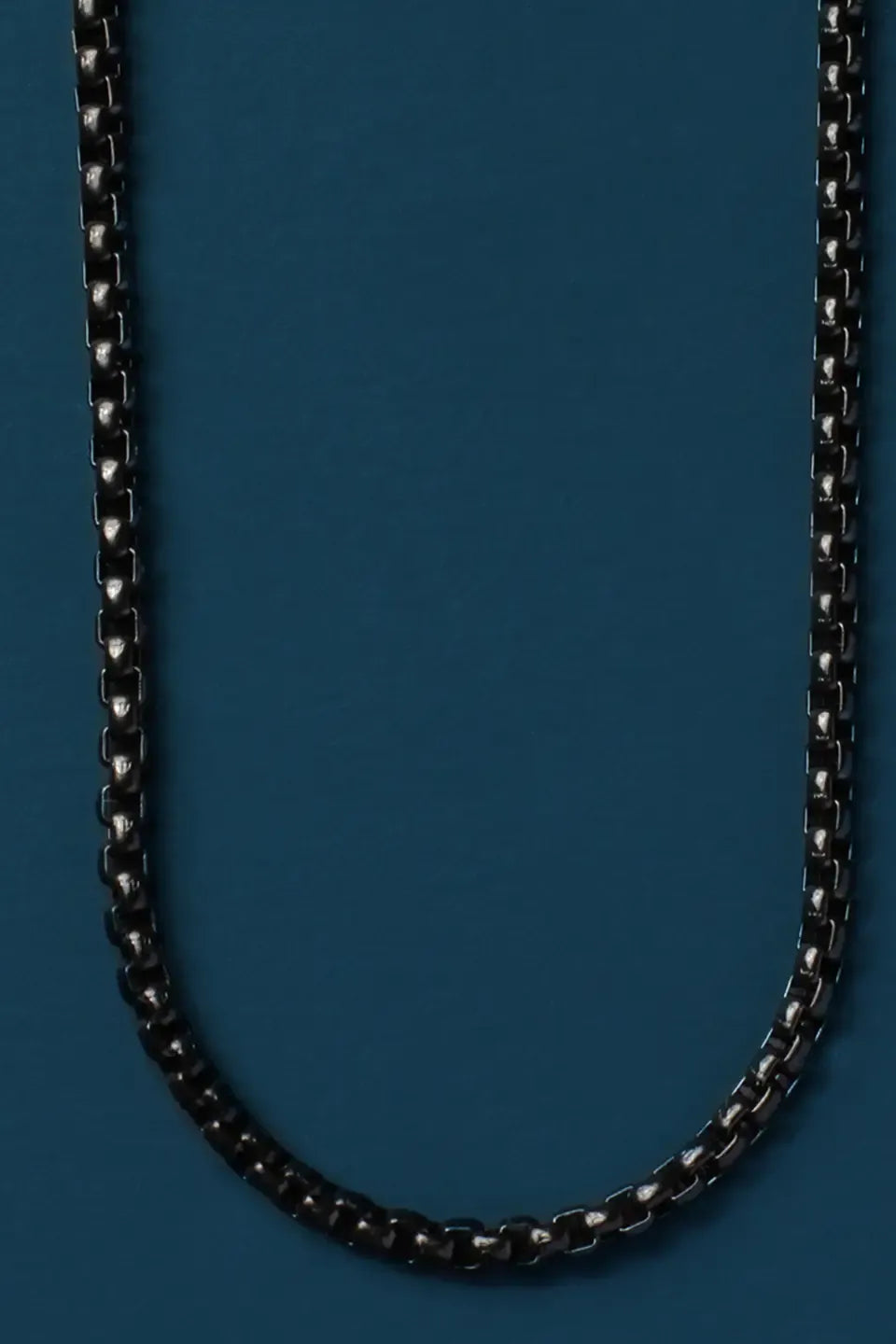 Black Stainless Steel Necklace