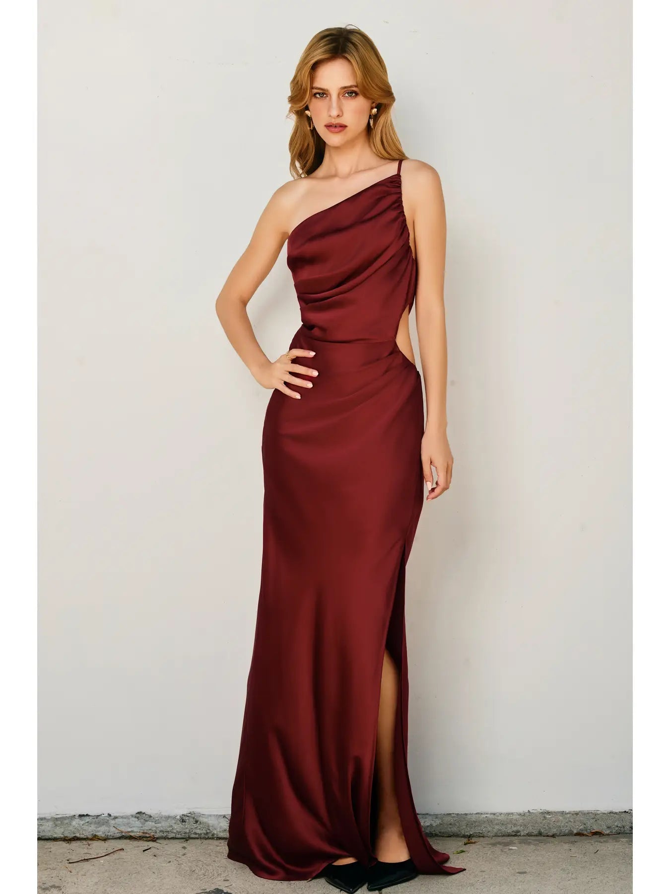 Goddess Dress - Wine