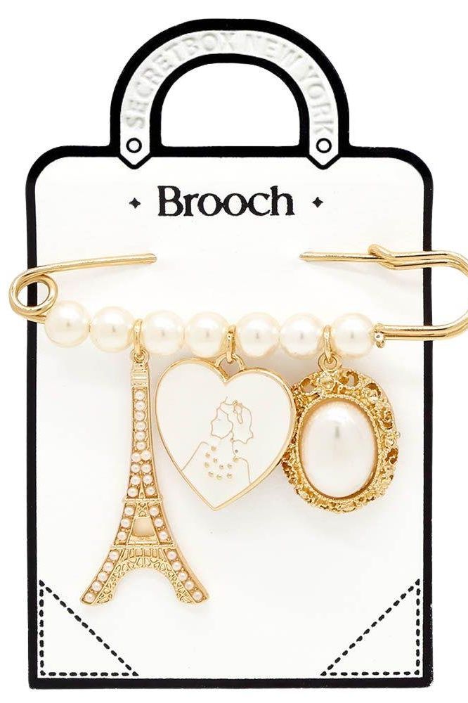 Paris Brooch | Swank Boutique