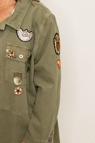Aria Army Jacket | Swank Boutique