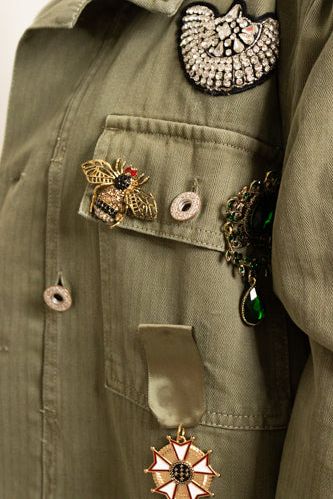 Aria Army Jacket | Swank Boutique