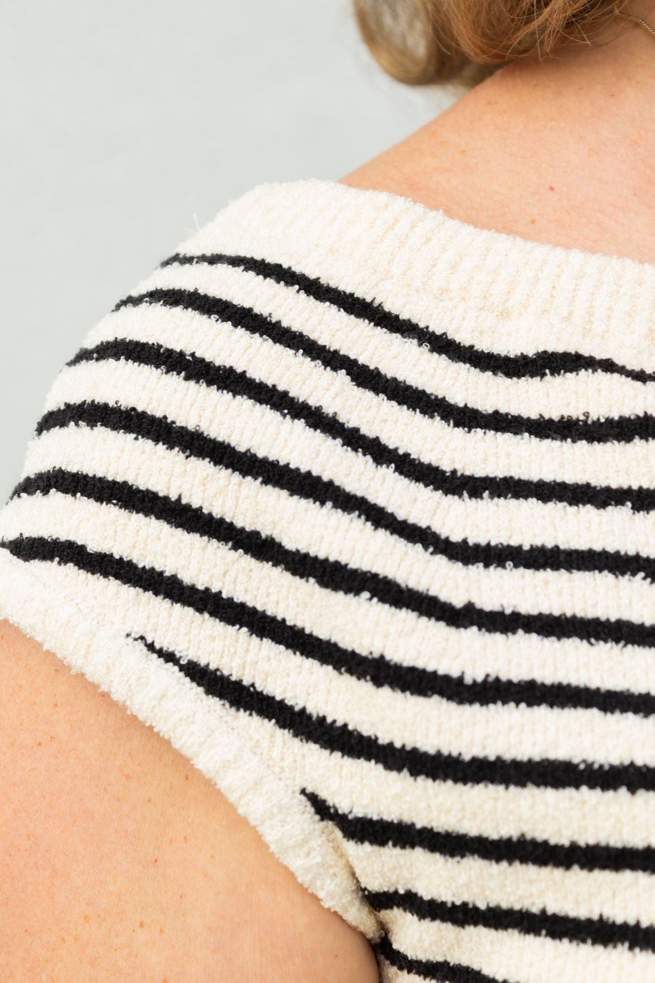 Rosetta Striped Top | Swank Boutique