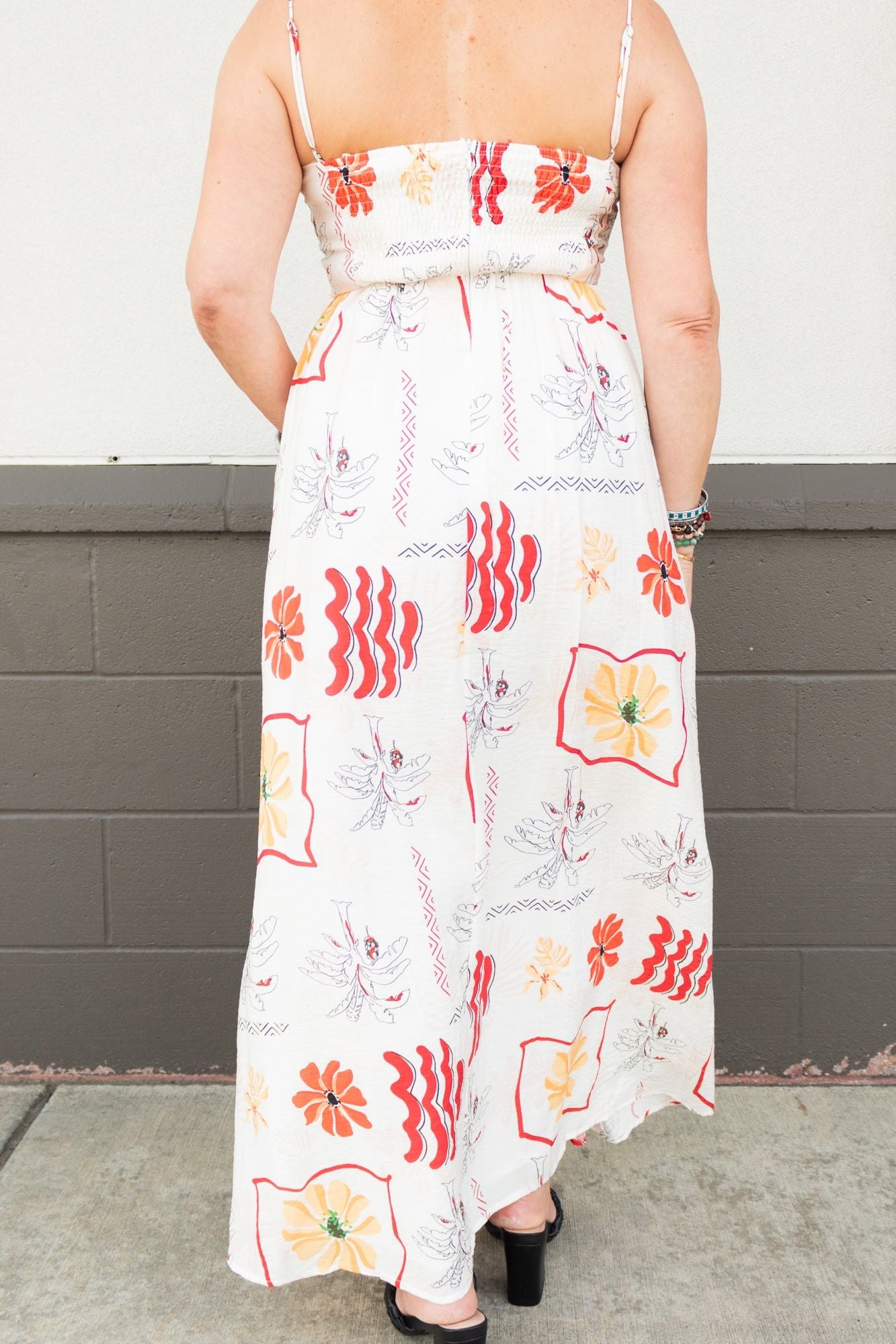 Happy Floral Maxi Dress