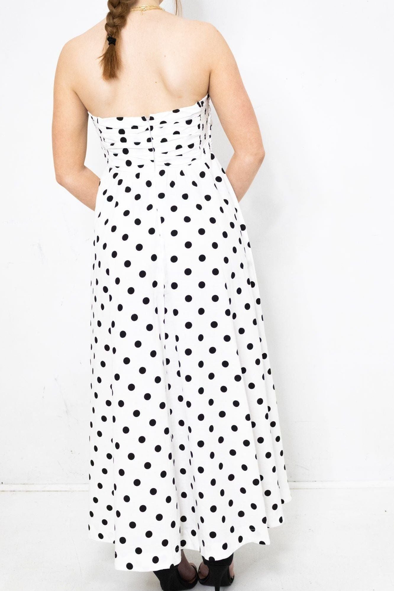 Sofia Polka Dot Dress | Swank Boutique