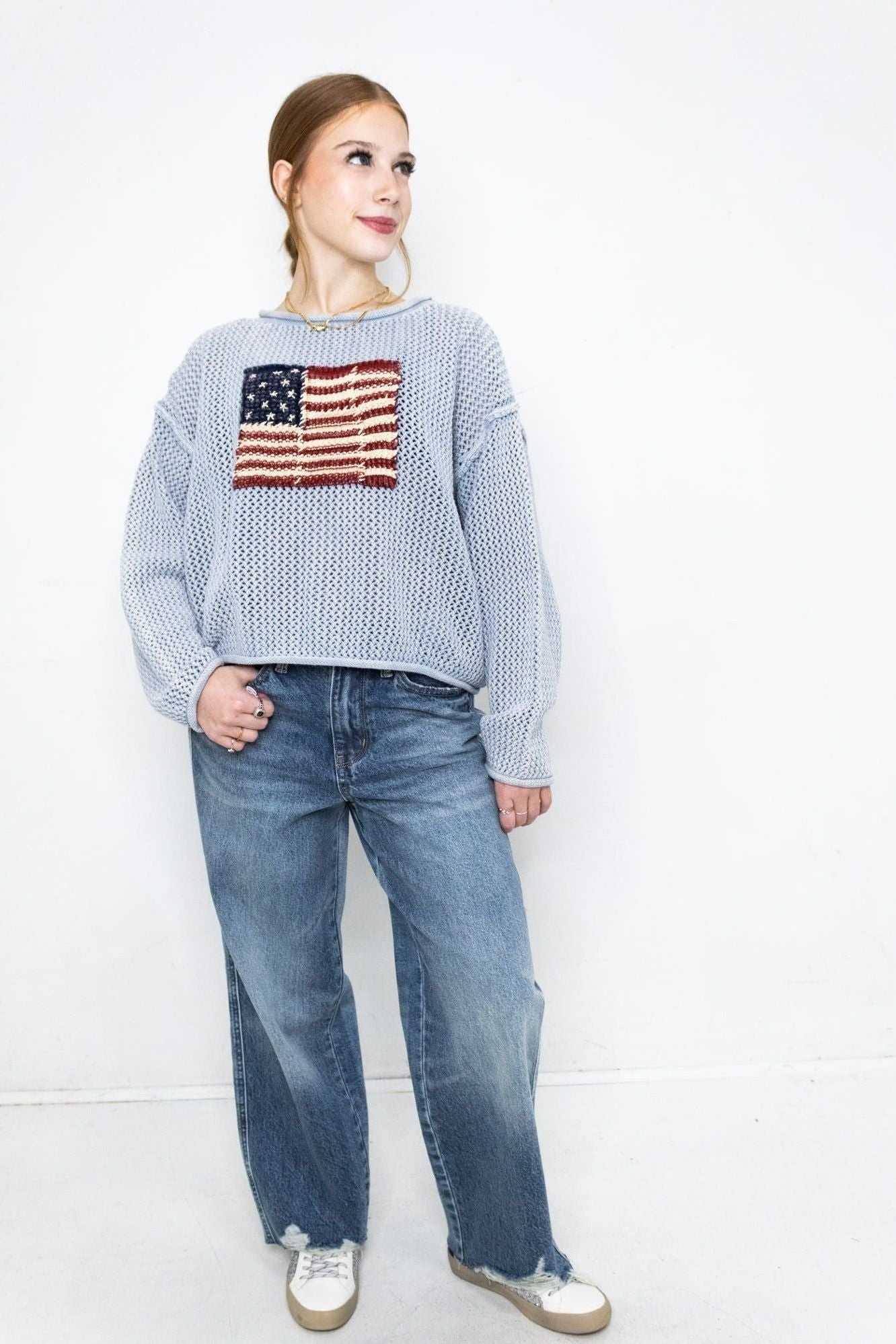 Star Spangled Sweater | Swank Boutique