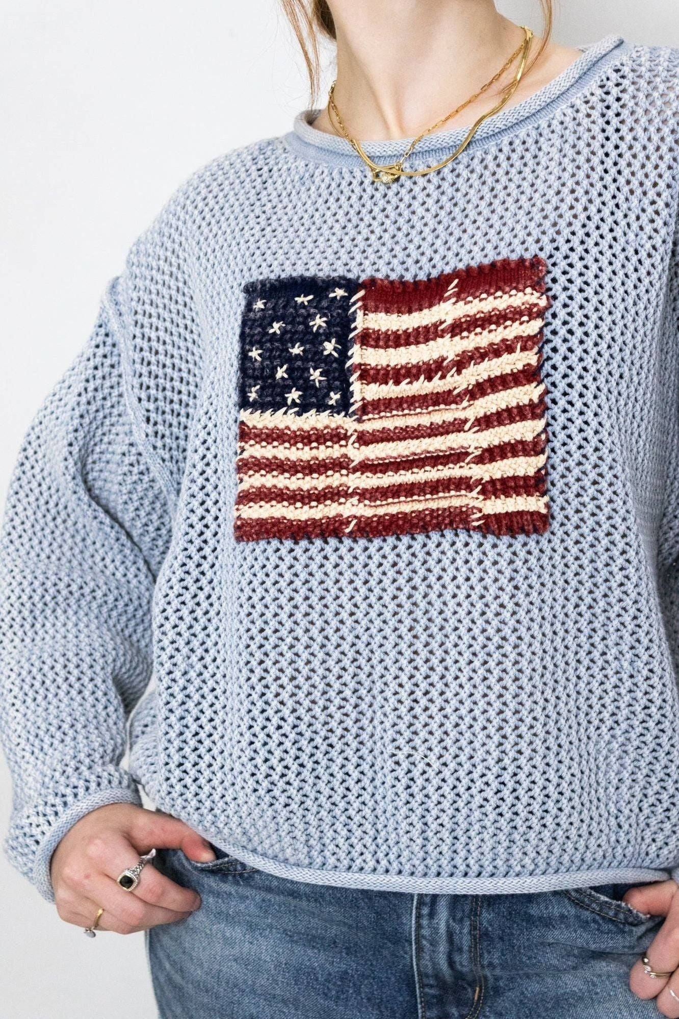 Star Spangled Sweater | Swank Boutique