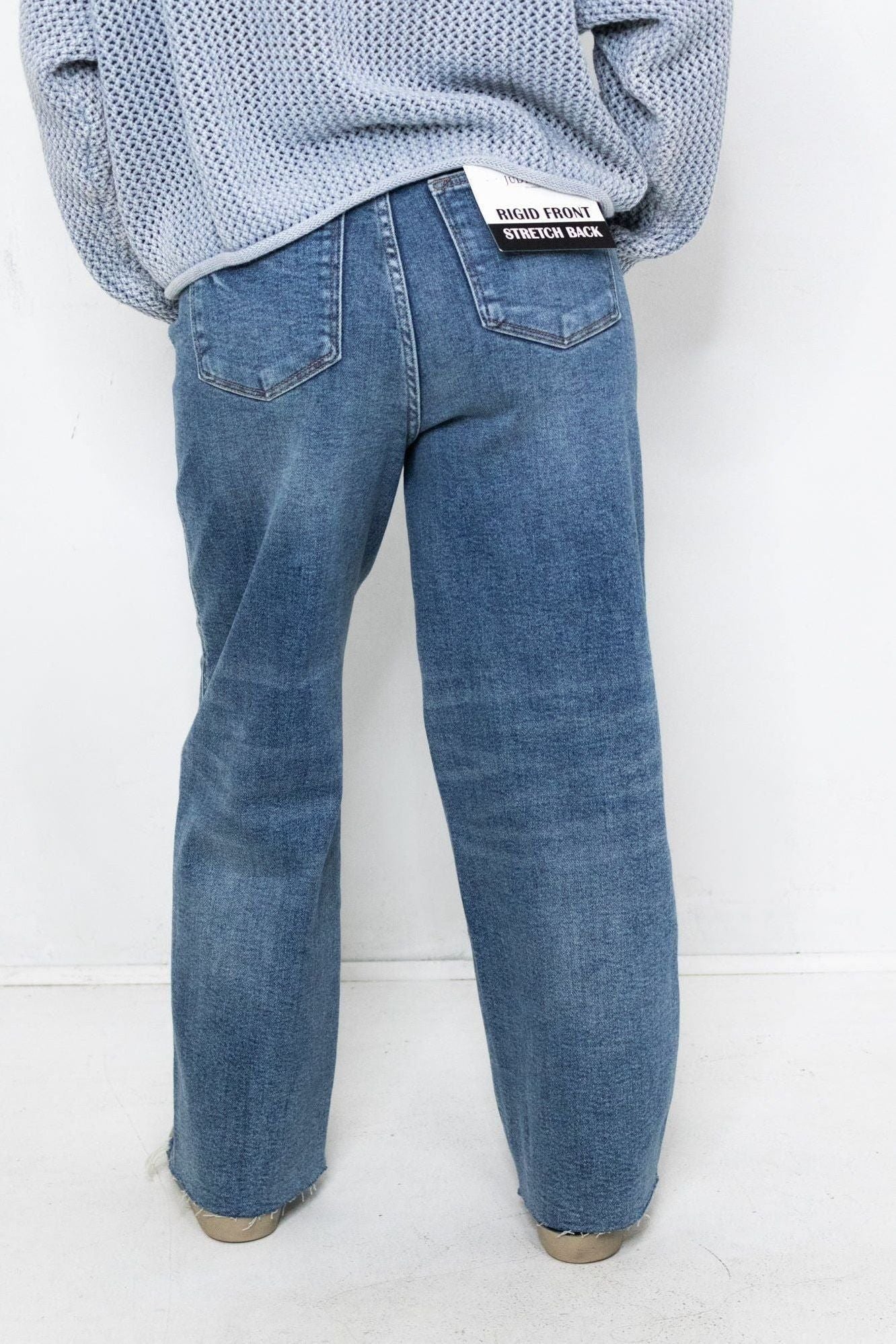 Magic Destroy Wide Jean | Swank Boutique
