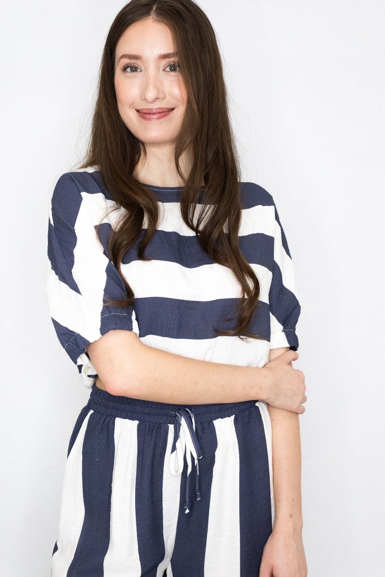 Astoria Striped Trousers | Swank Boutique