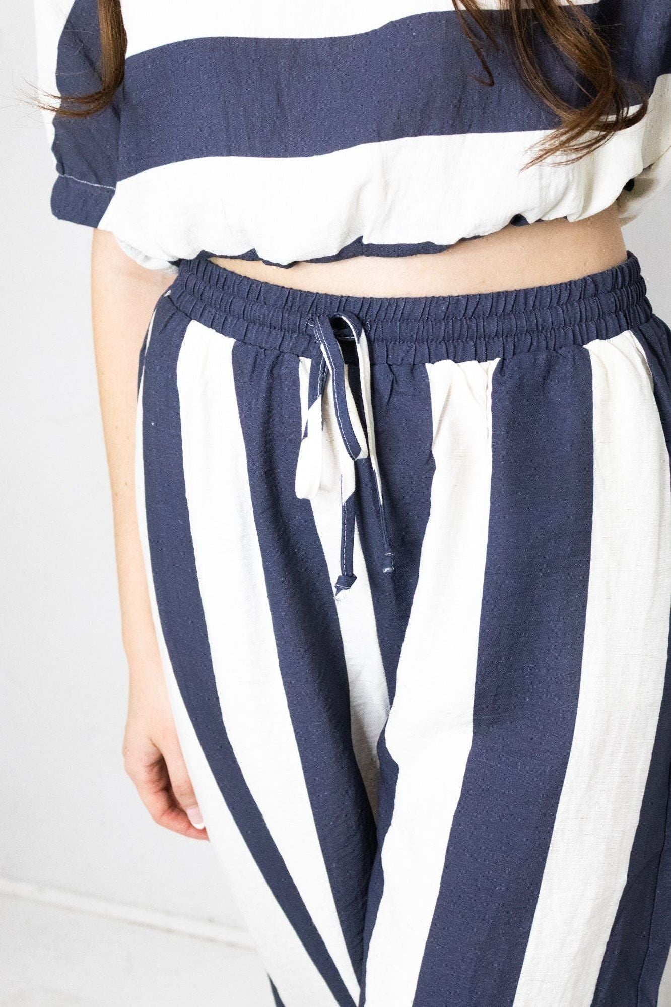 Astoria Striped Trousers | Swank Boutique