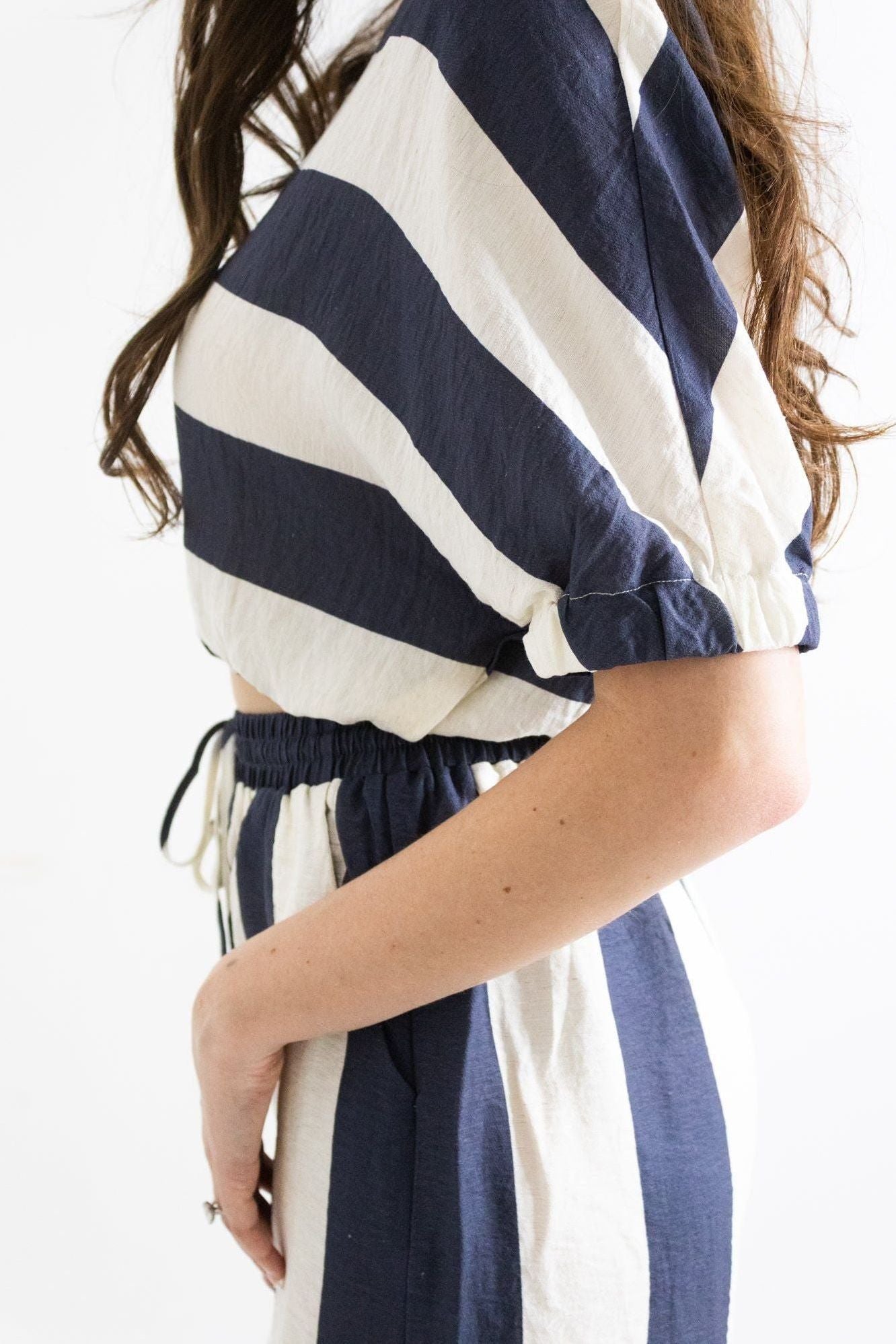 Astoria Striped Trousers | Swank Boutique