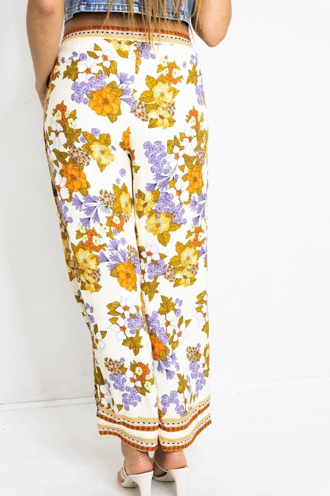 Golden Aurela Pants | Swank Boutique