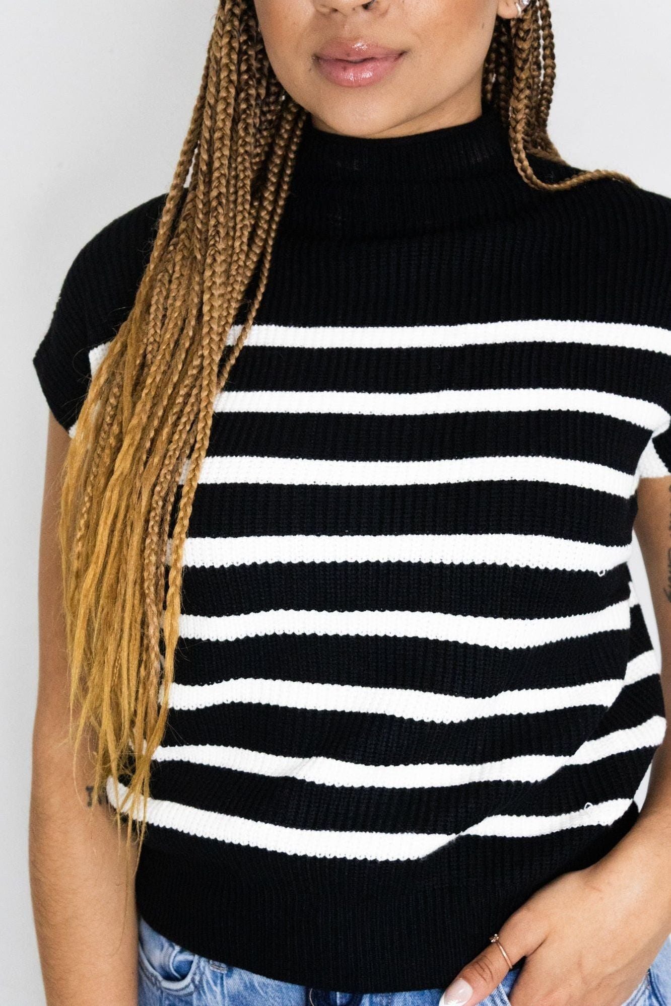 Jemma Striped Shirt | Swank Boutique