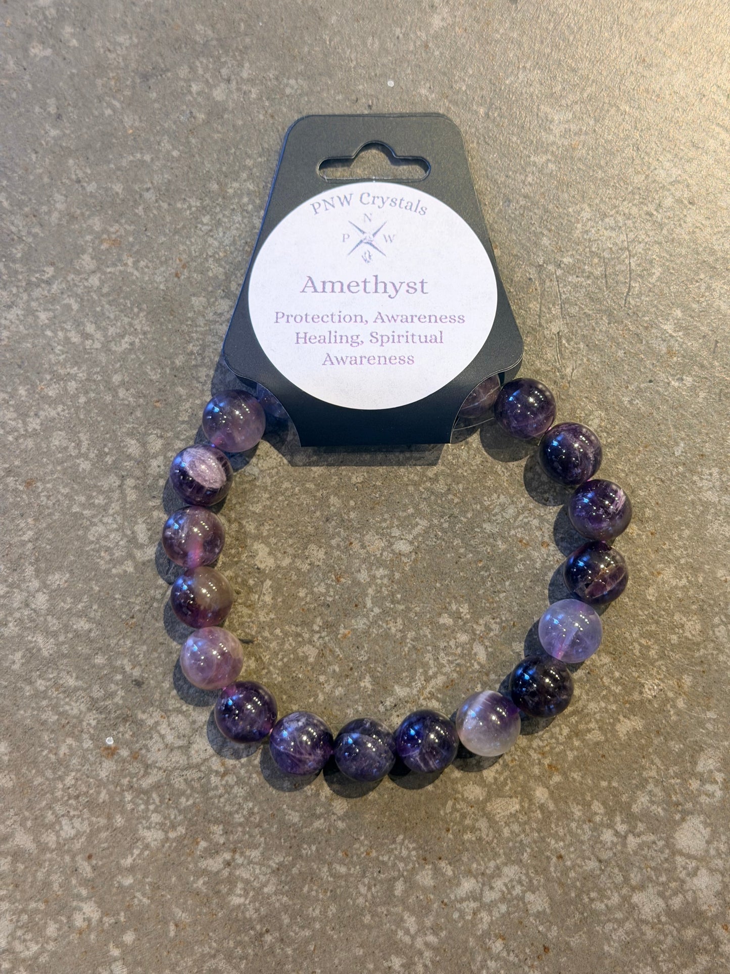Amethyst Gemstone Bracelet | Swank Boutique