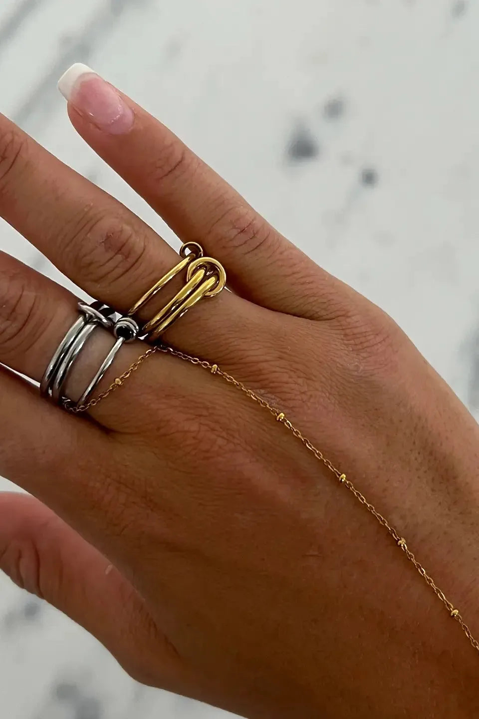 Lydia Ring - Silver | Swank Boutique