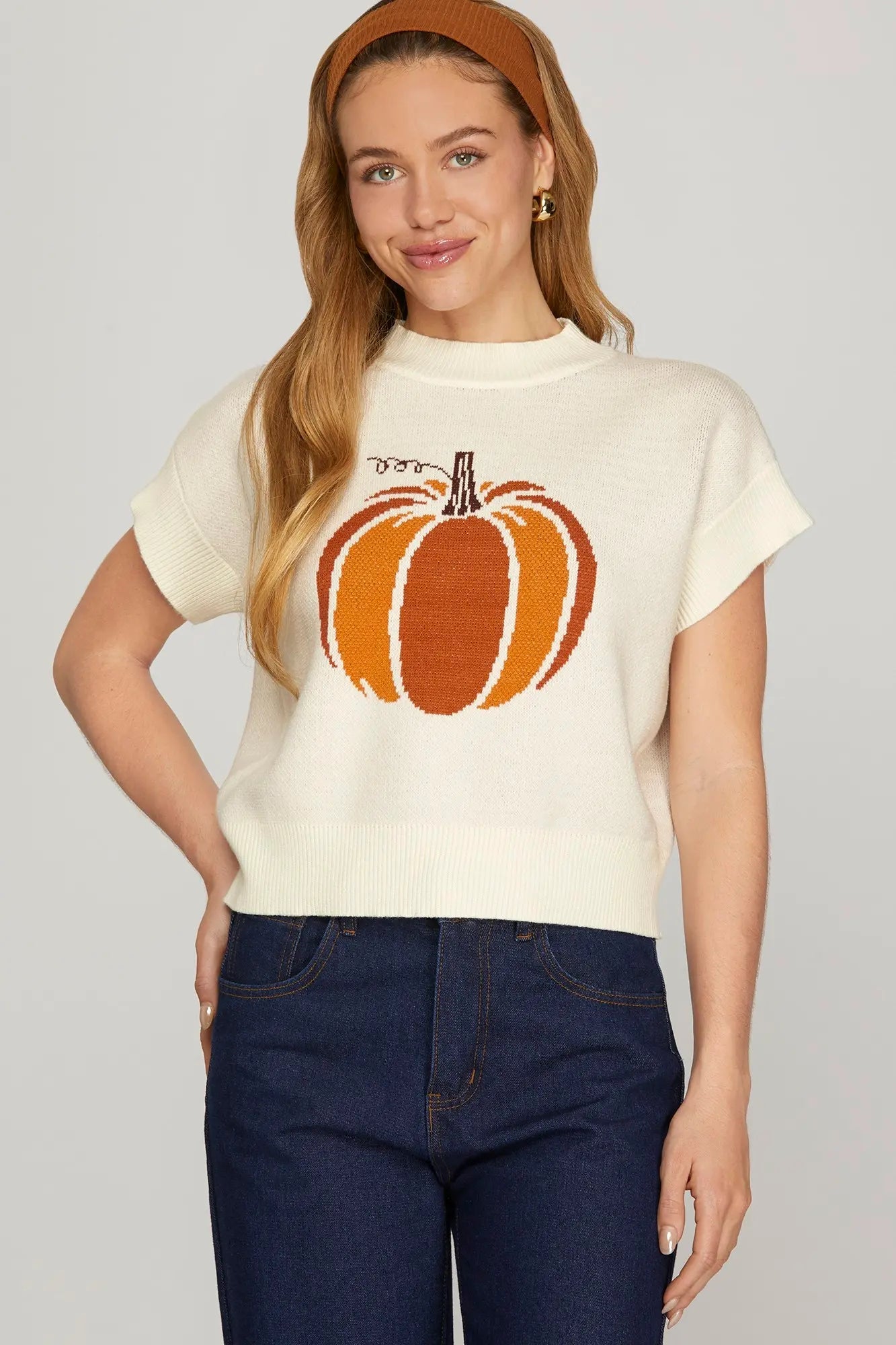 Pumpkin Sweater | Swank Boutique