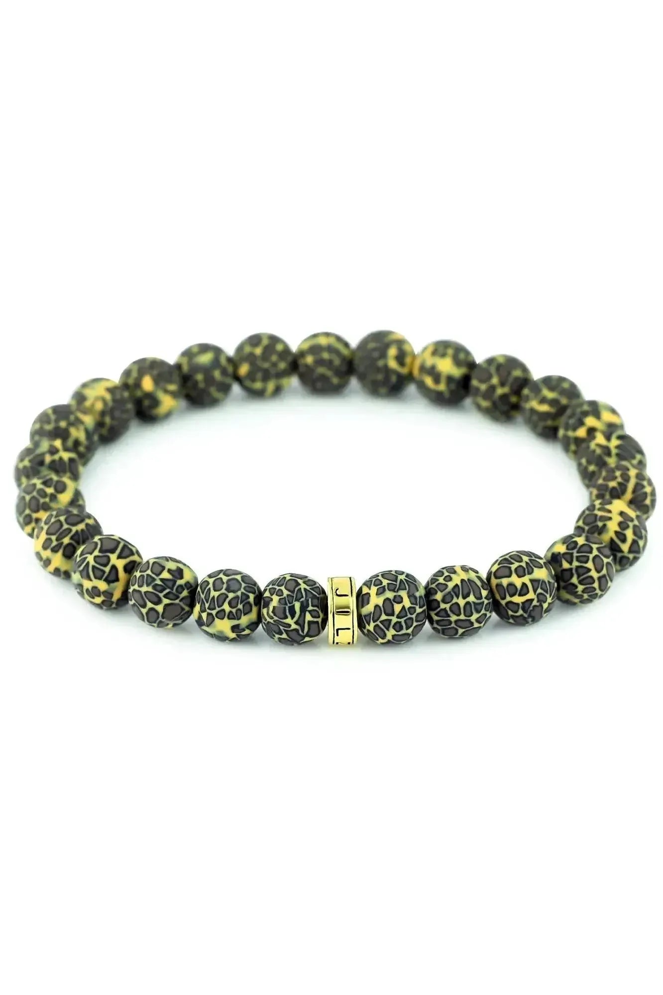 Leopard Beaded Bracelet | Swank Boutique