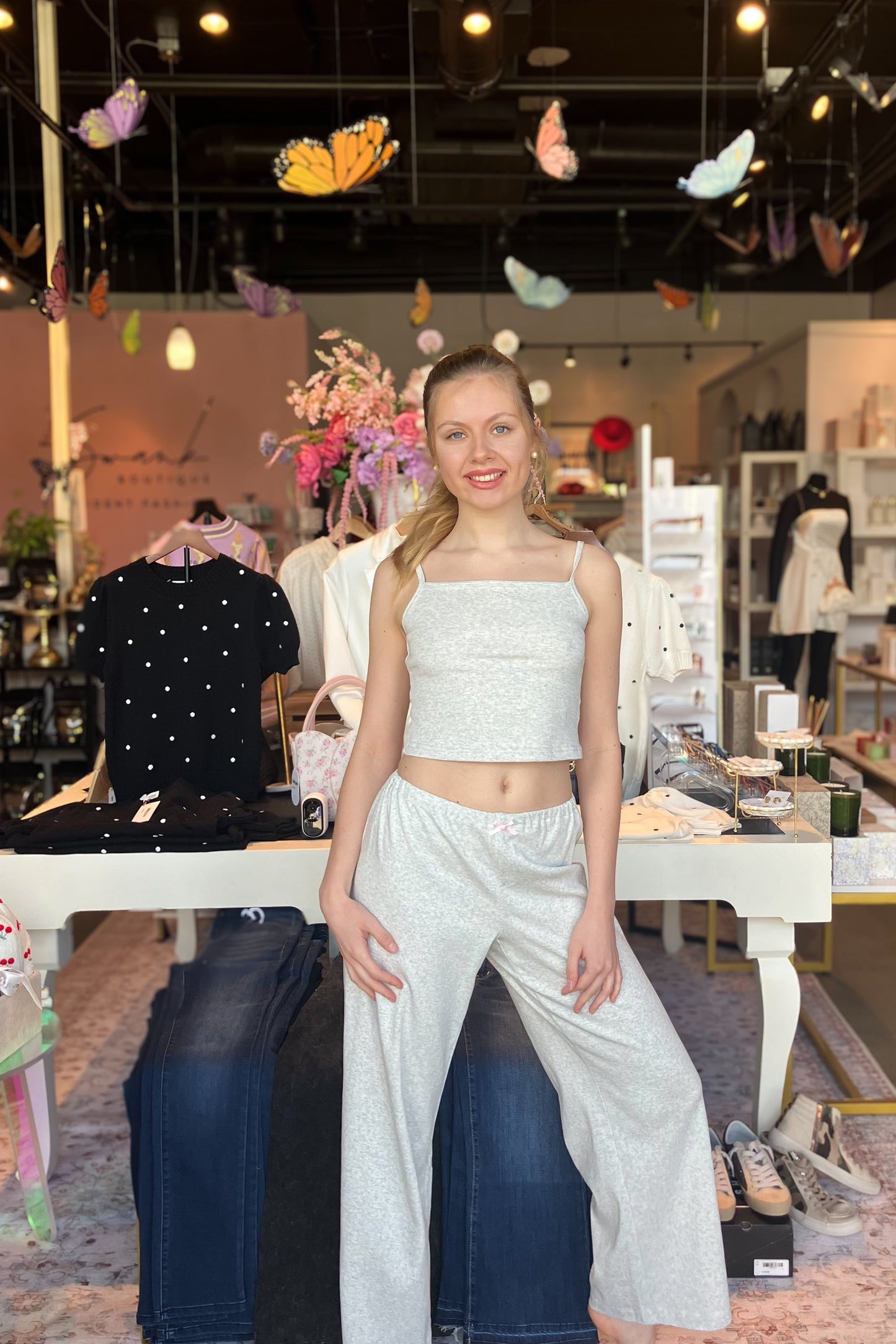 Pointelle Tank Top | Swank Boutique