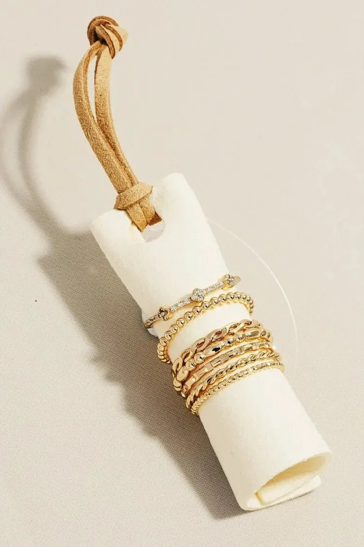 Gold Stacking Rings | Swank Boutique