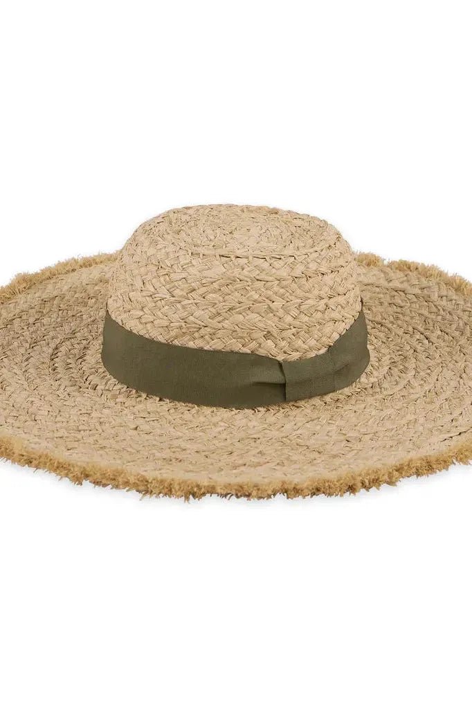 Straw Sun Hat - Natural | Swank Boutique