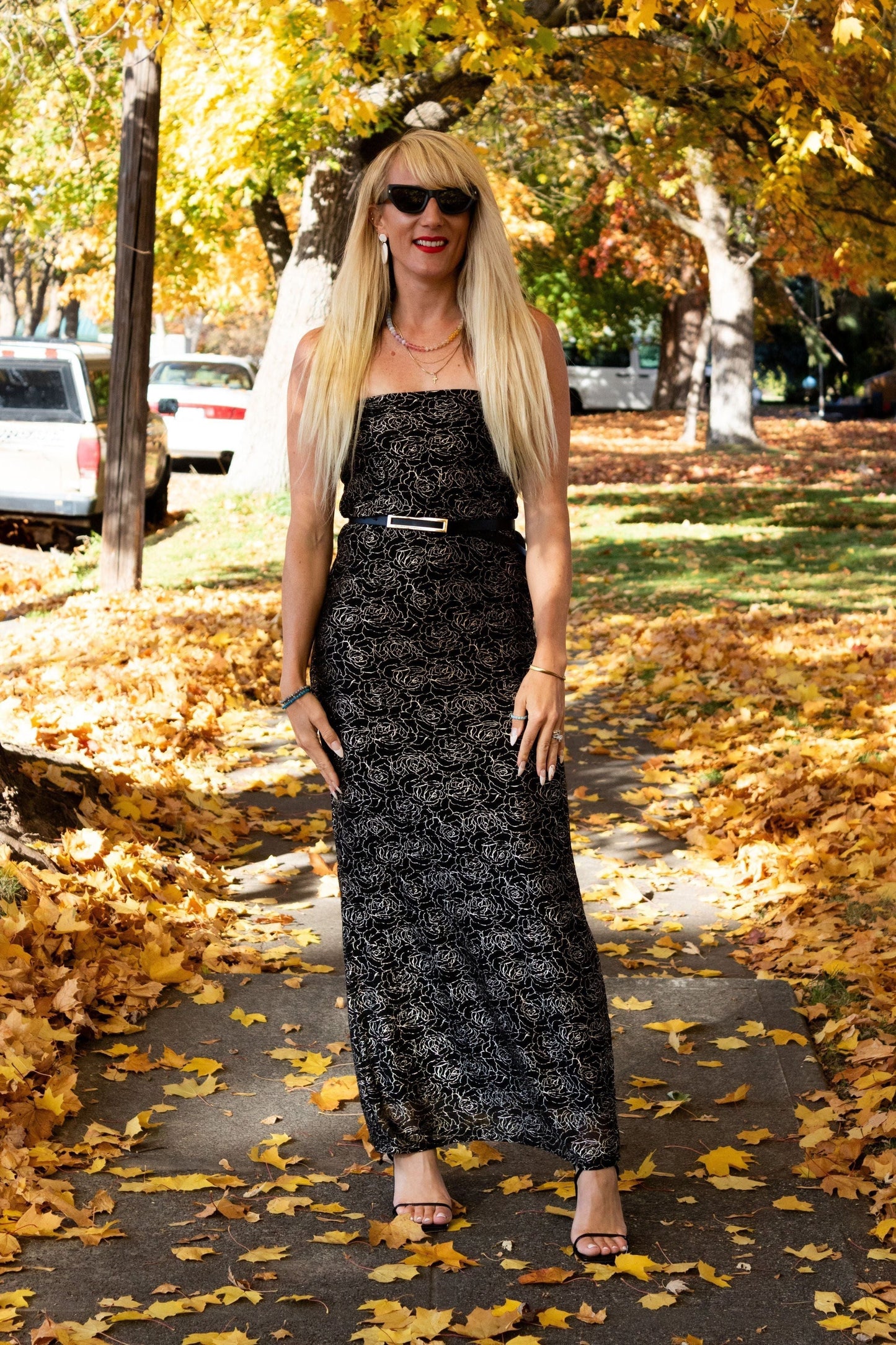 Emma Floral Maxi Dress | Swank Boutique