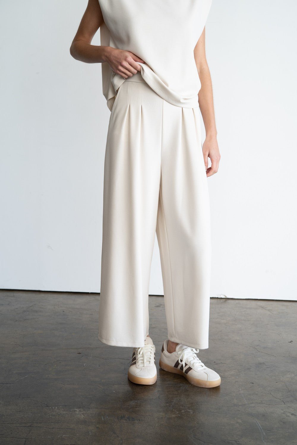 Pleated Sweatpants | Swank Boutique