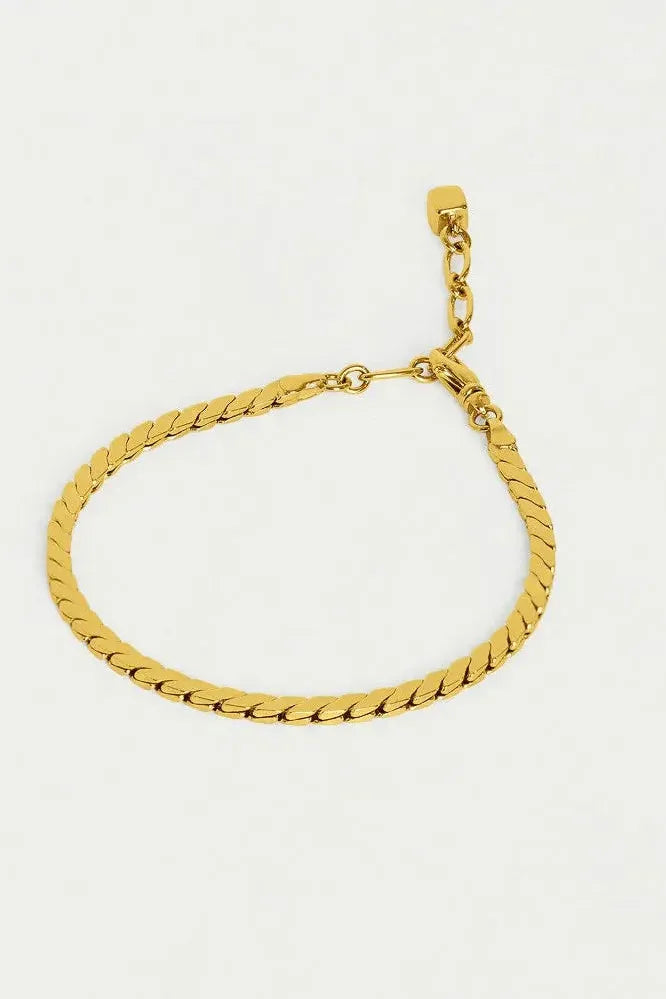 Oslo Chain Bracelet - Gold | Swank Boutique