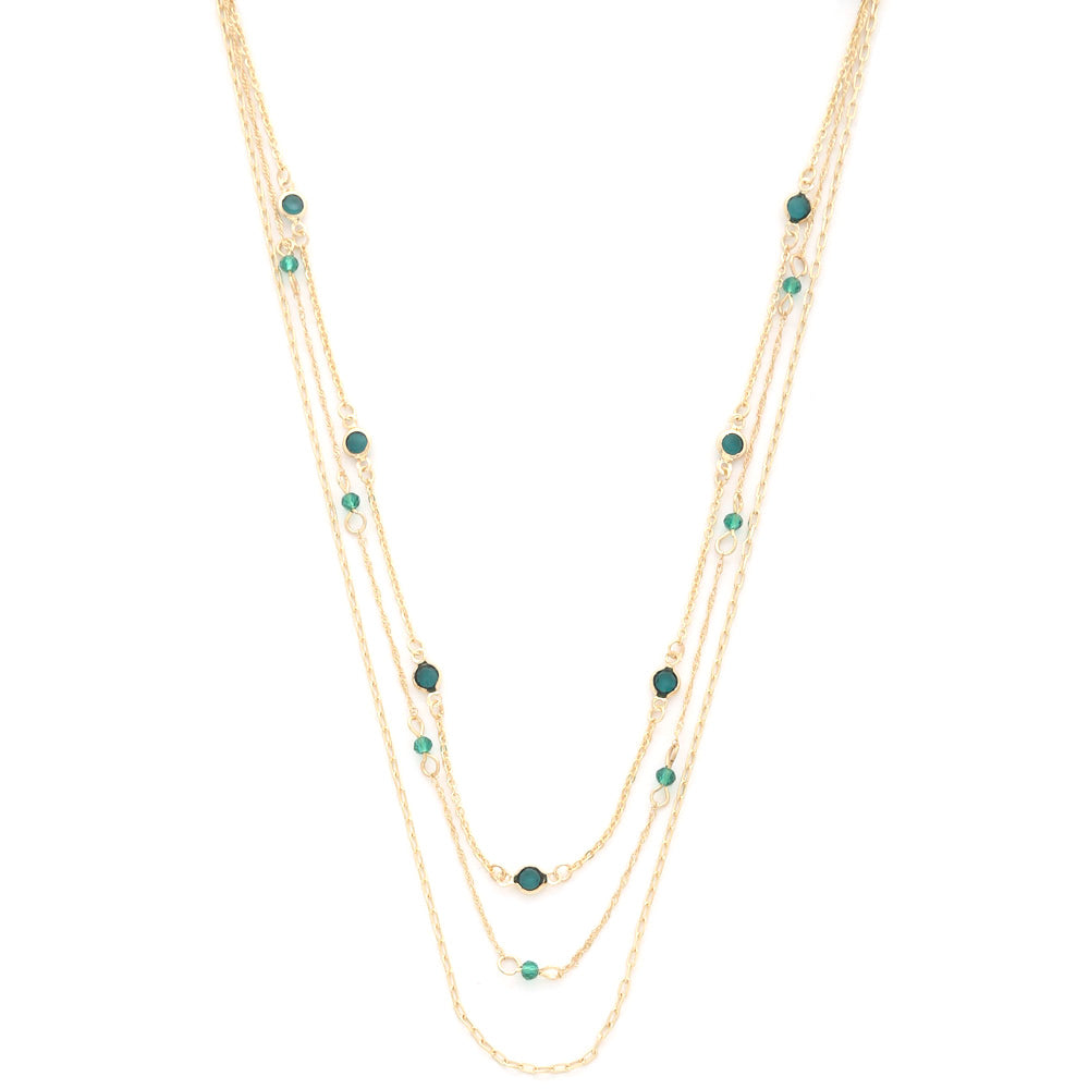 Copy of Crystal Flat Snake Chain | Swank Boutique