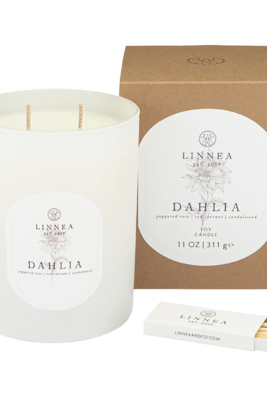 Dahlia Candle - Large