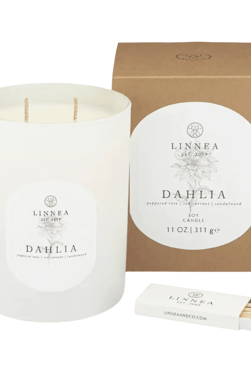 Dahlia Candle - Large | Swank Boutique