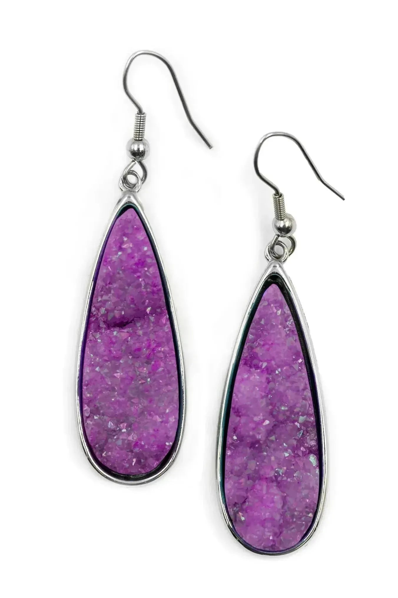 Royal Quartz Drop Earrings | Swank Boutique