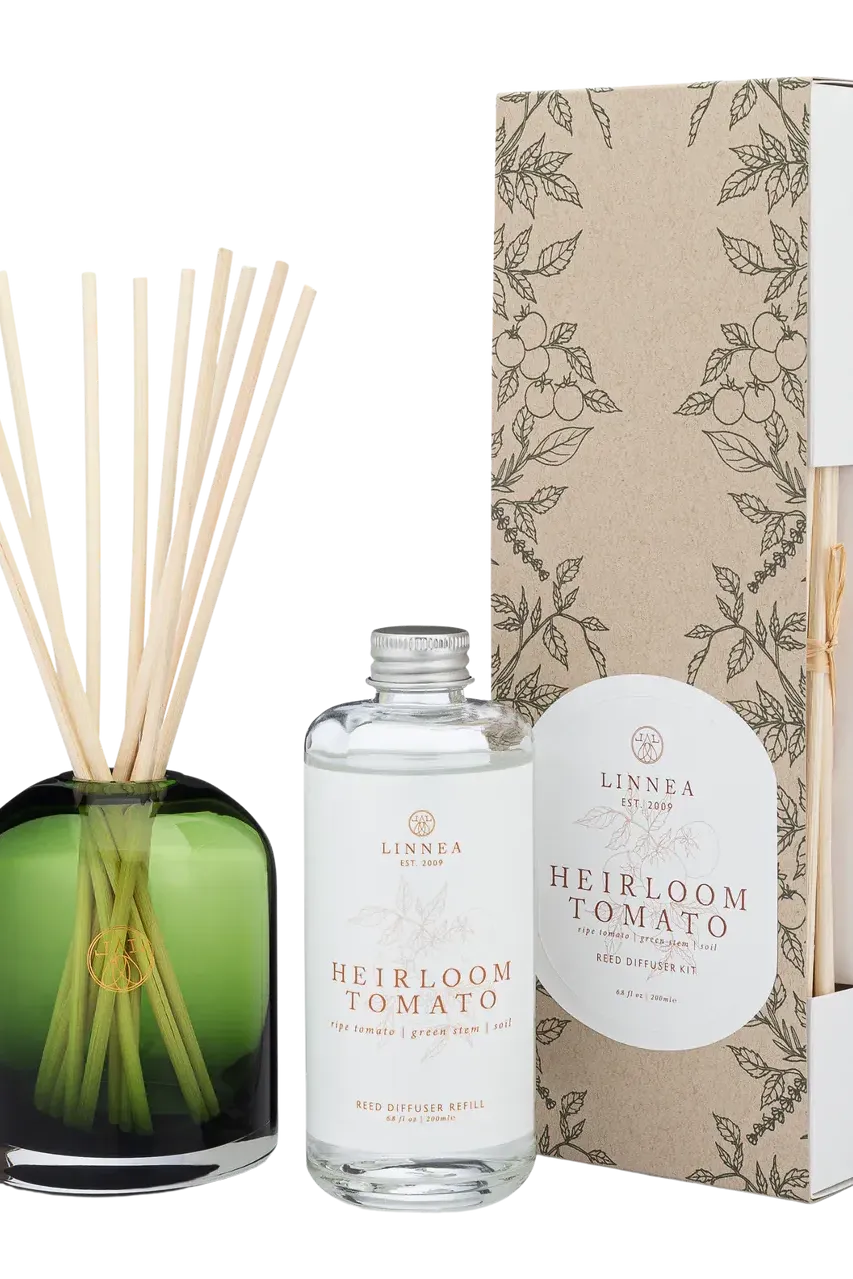 Heirloom Tomato Reed Diffuser Kit