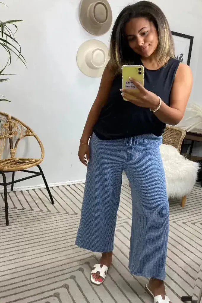 Amanda Cornflower Pant | Swank Boutique
