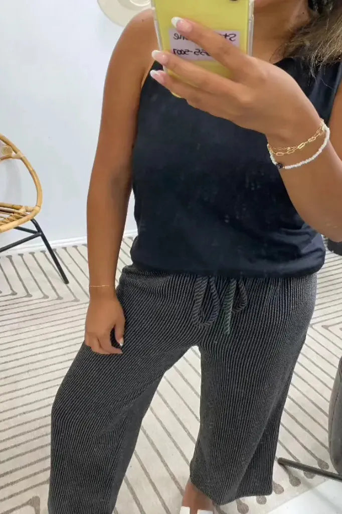 Amanda Black Pant | Swank Boutique