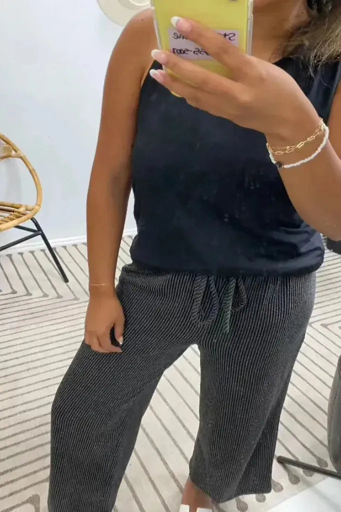 Amanda Black Pant | Swank Boutique