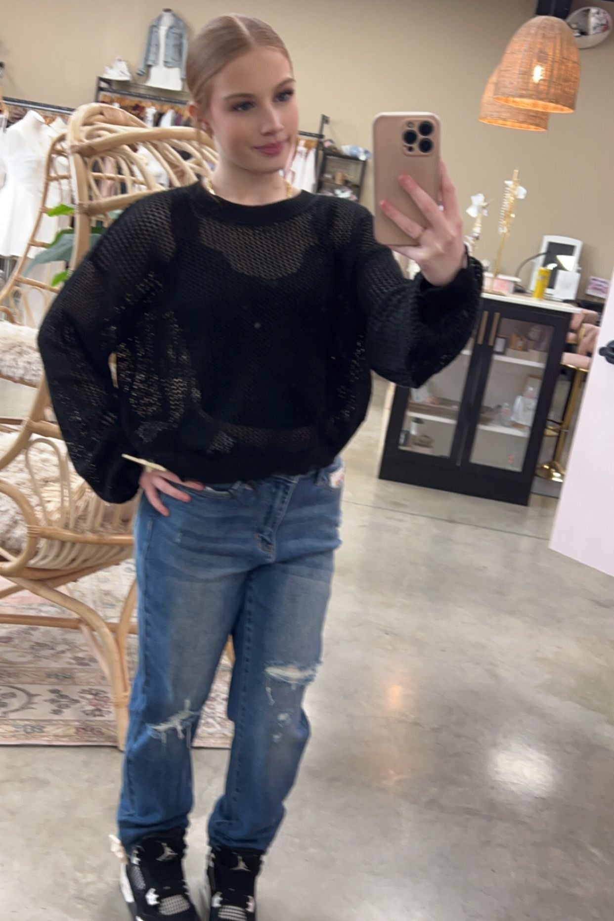 Chic Knitted Sweater | Swank Boutique