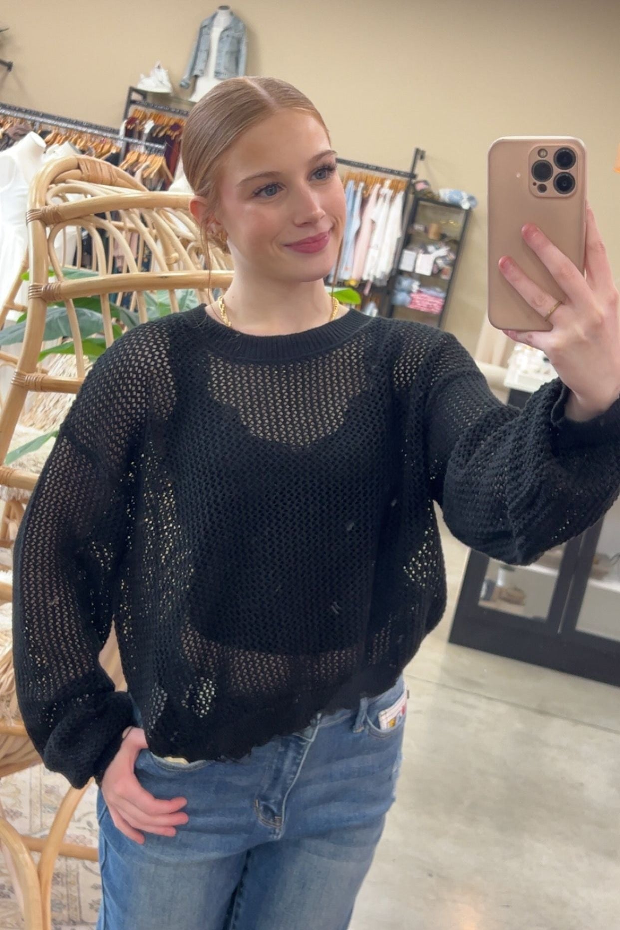 Chic Knitted Sweater | Swank Boutique
