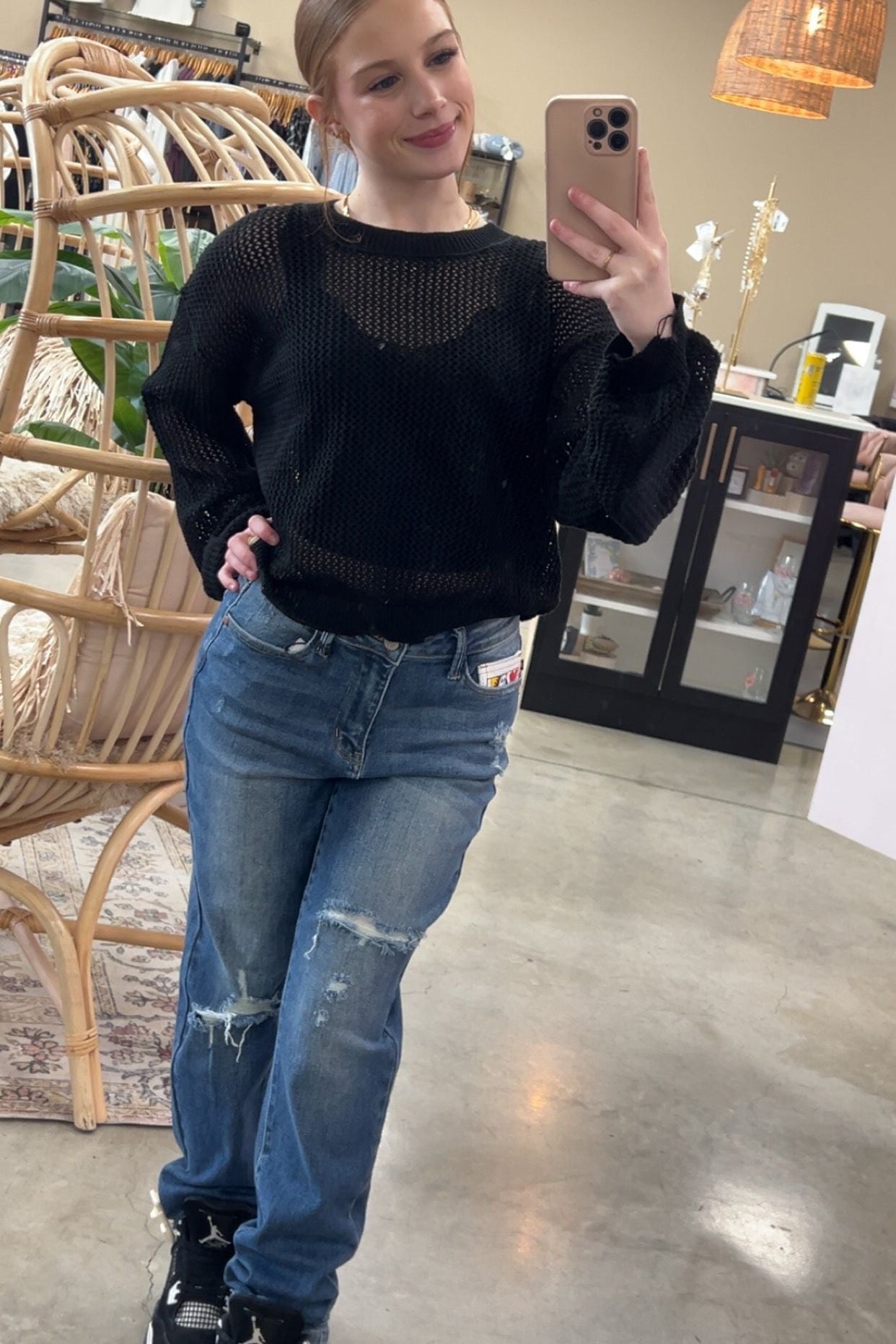 Chic Knitted Sweater | Swank Boutique
