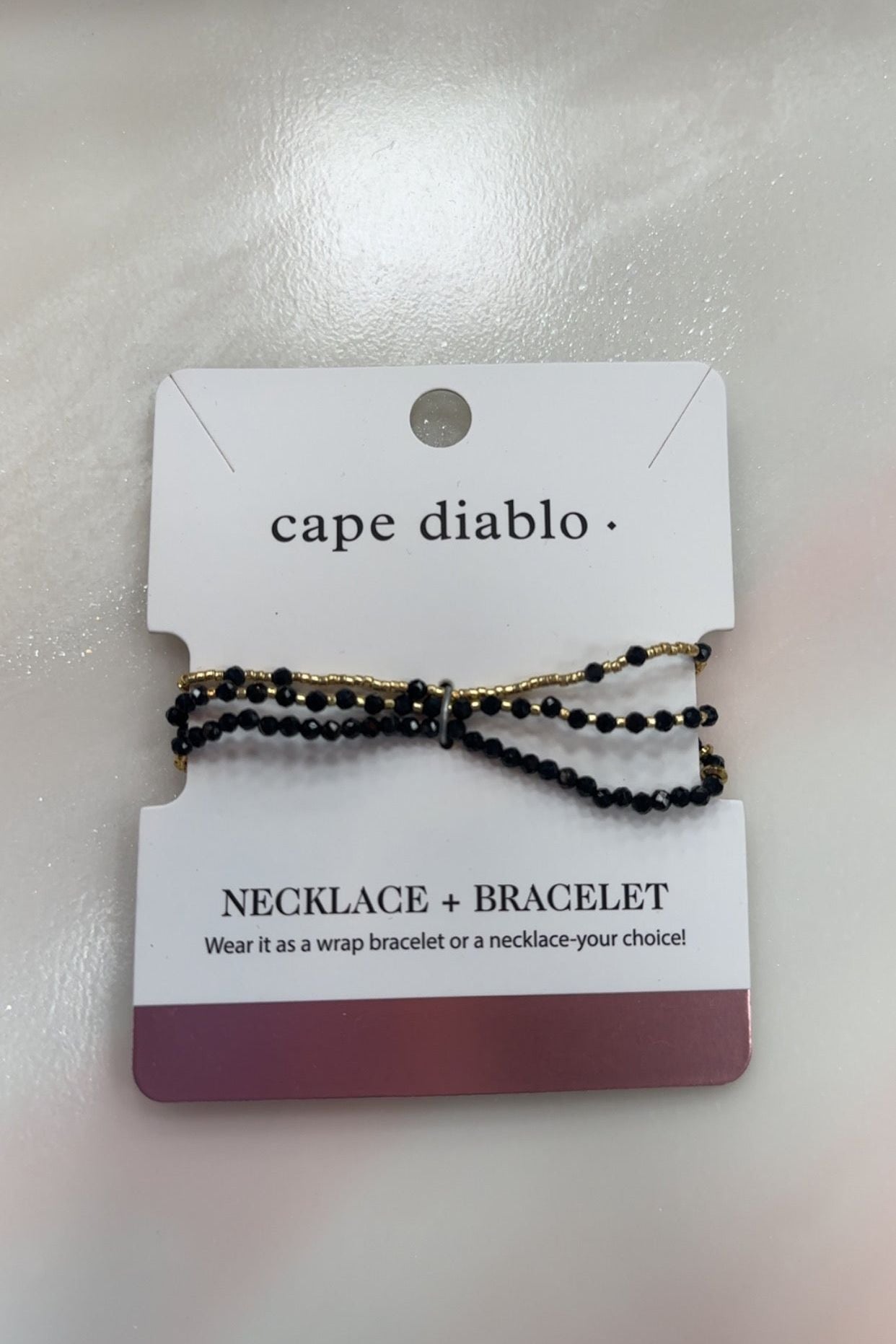 Midnight Bracelet/Necklace | Swank Boutique