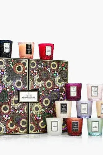 Japonica 12 Votive Gift Set