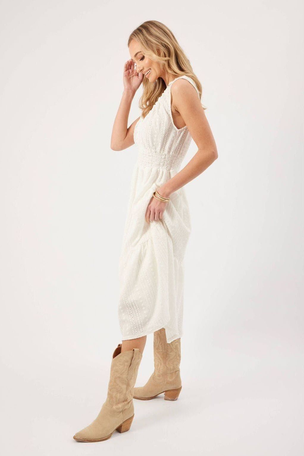 Malia Midi Dress | Swank Boutique
