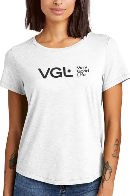 Very Good Life T-Shirt - White | Swank Boutique