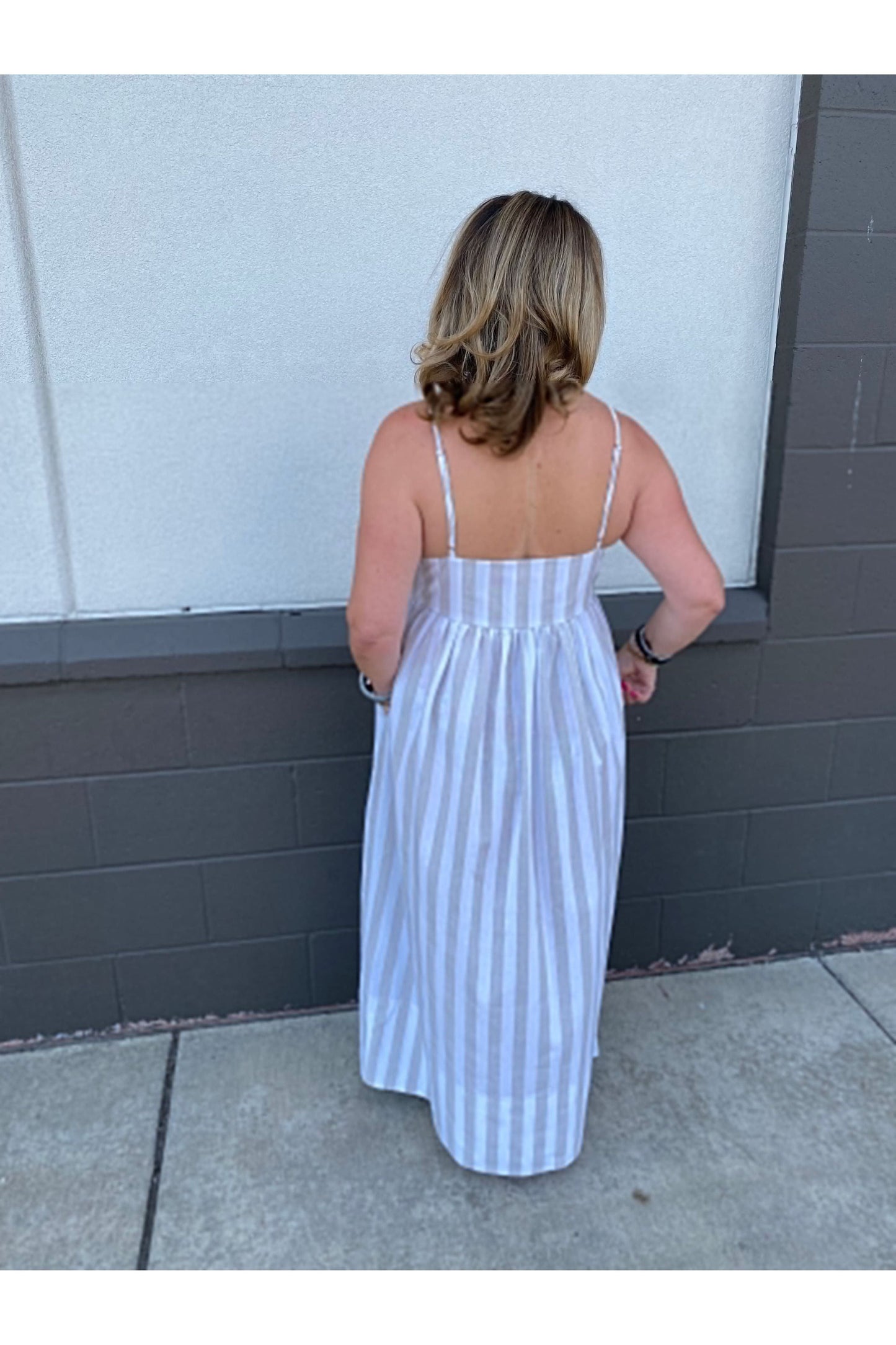 Tiffany Stripe Dress | Swank Boutique