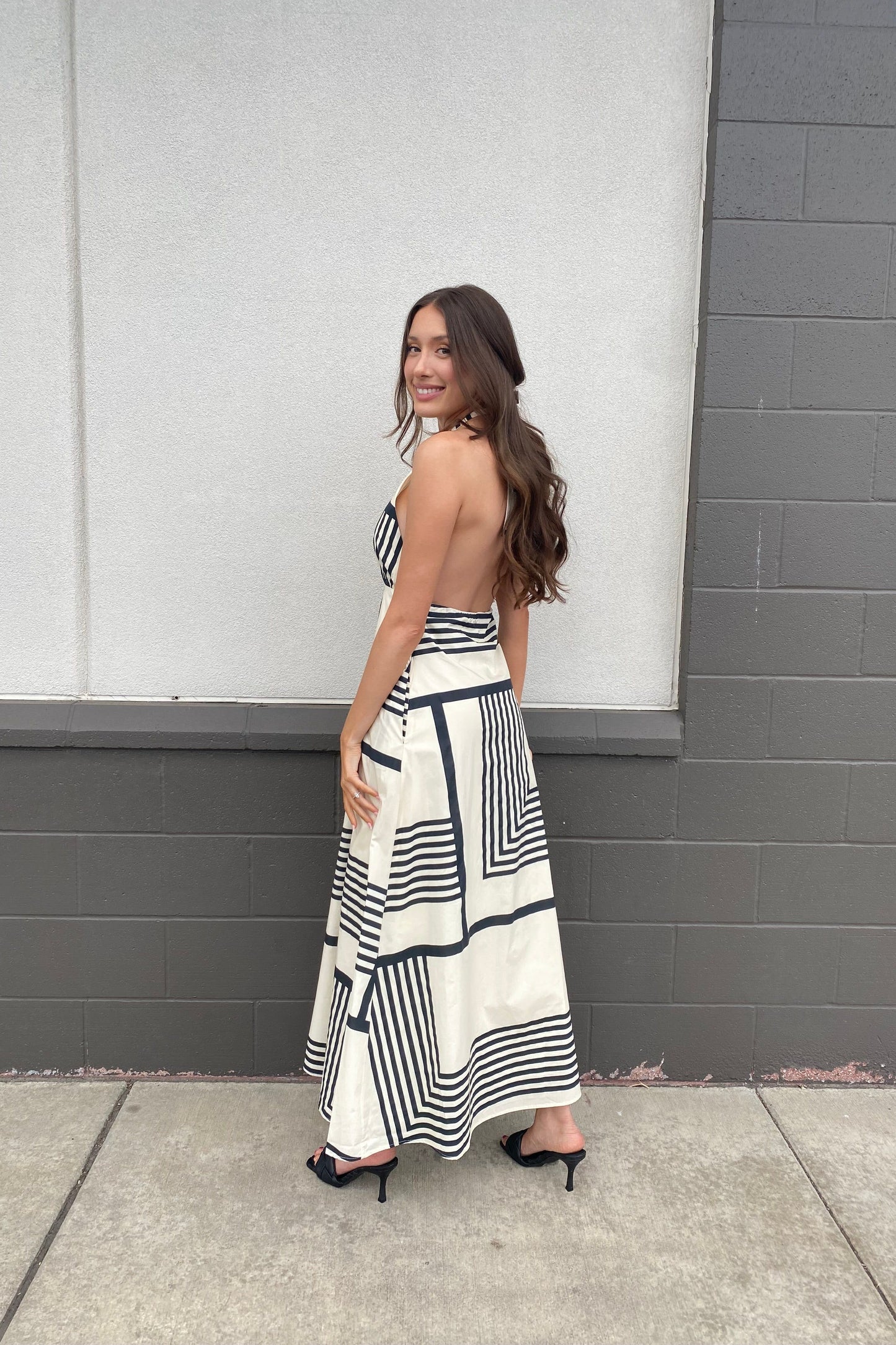 Claudette Geo Dress | Swank Boutique