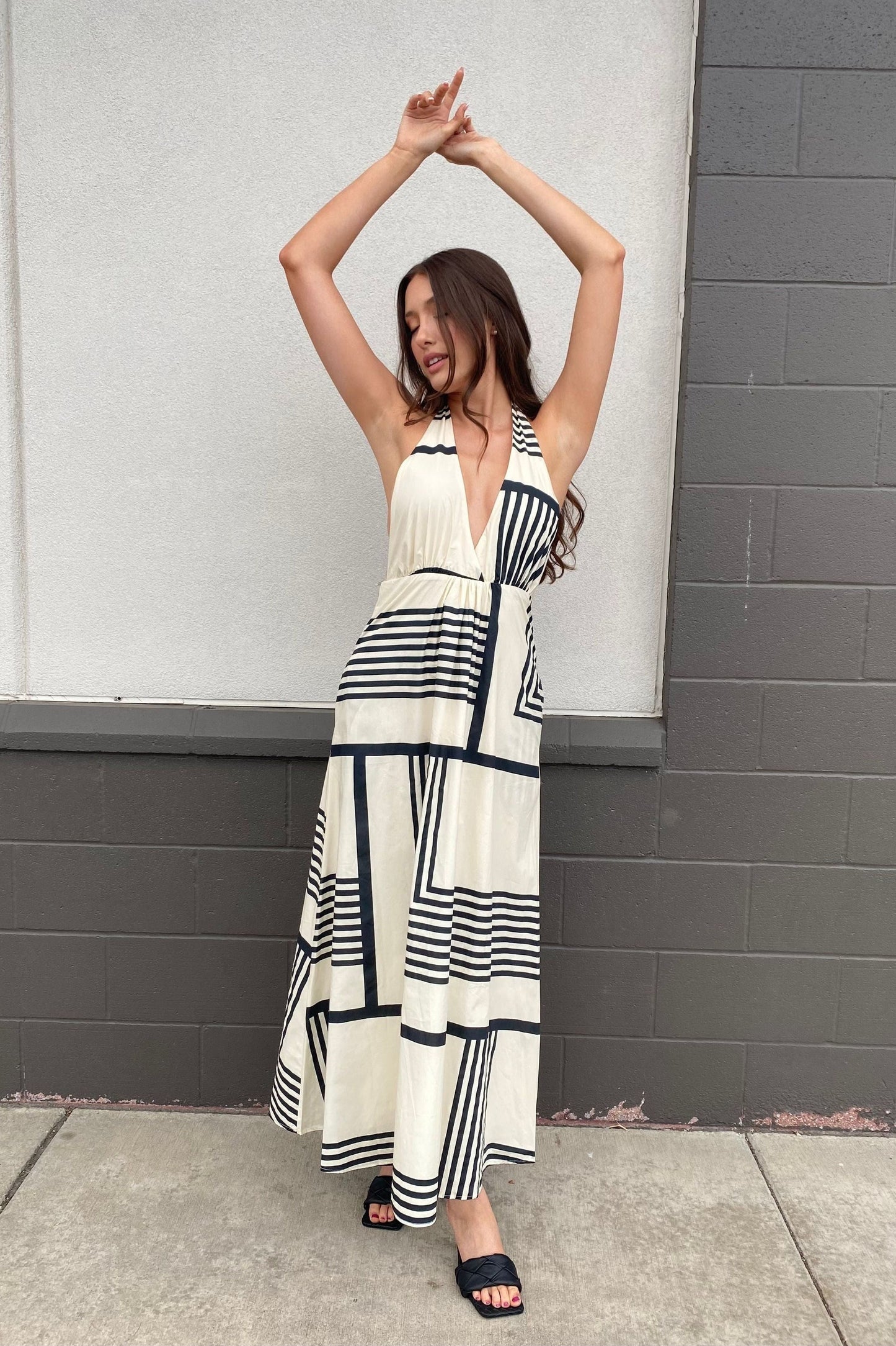 Claudette Geo Dress | Swank Boutique