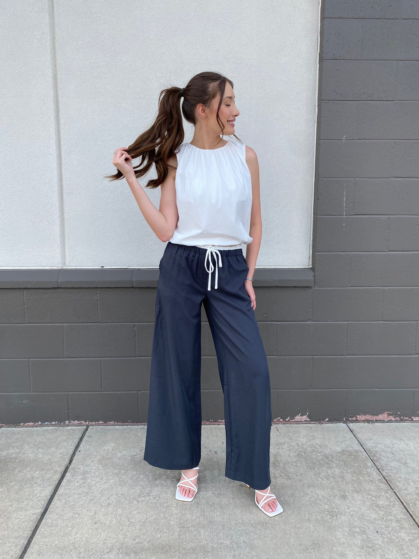 Alberta Wide Leg Pant | Swank Boutique