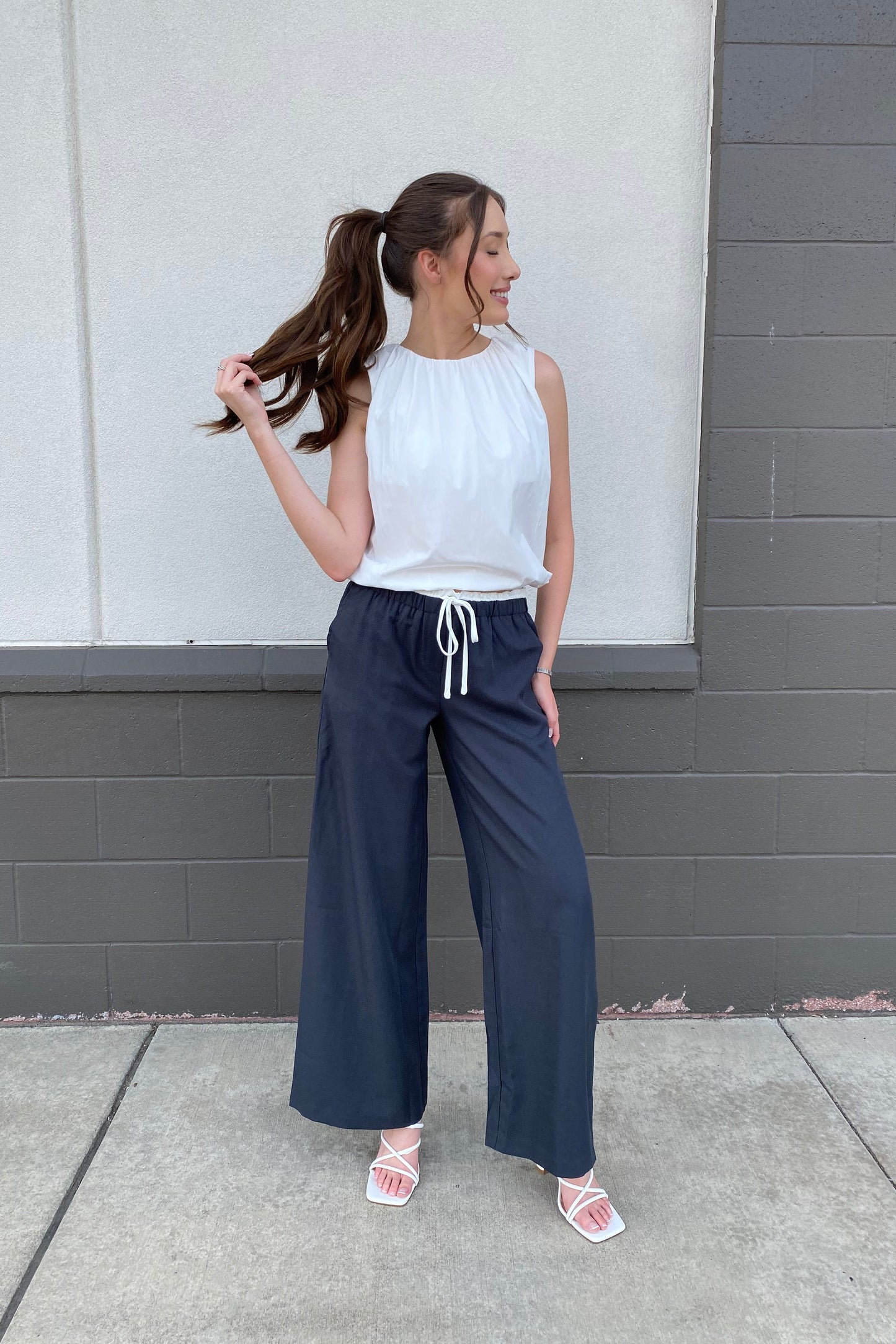 Alberta Wide Leg Pant | Swank Boutique