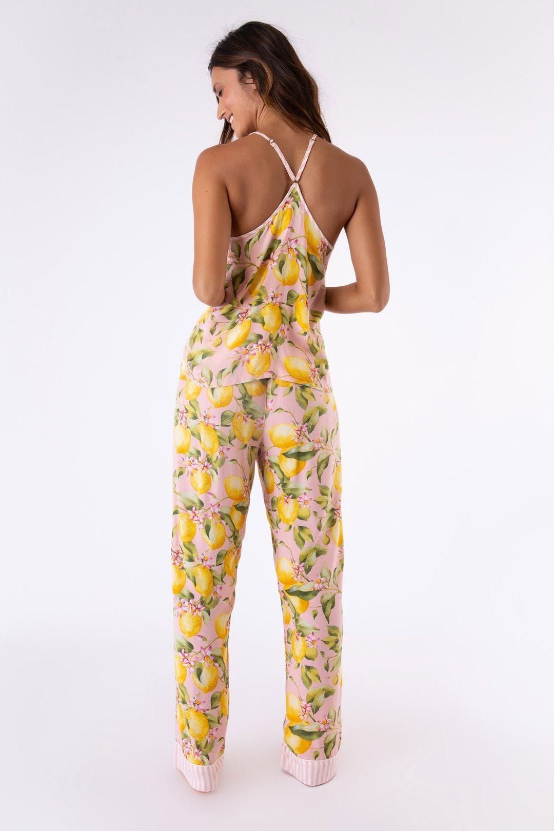 In Full Bloom Cami - Lemon | Swank Boutique