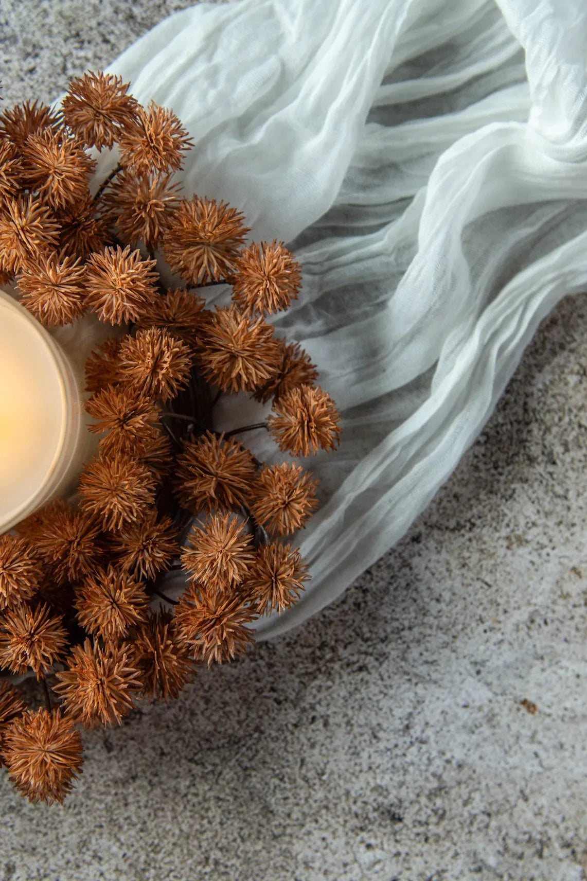 Chestnut Seed Candle Ring | Swank Boutique