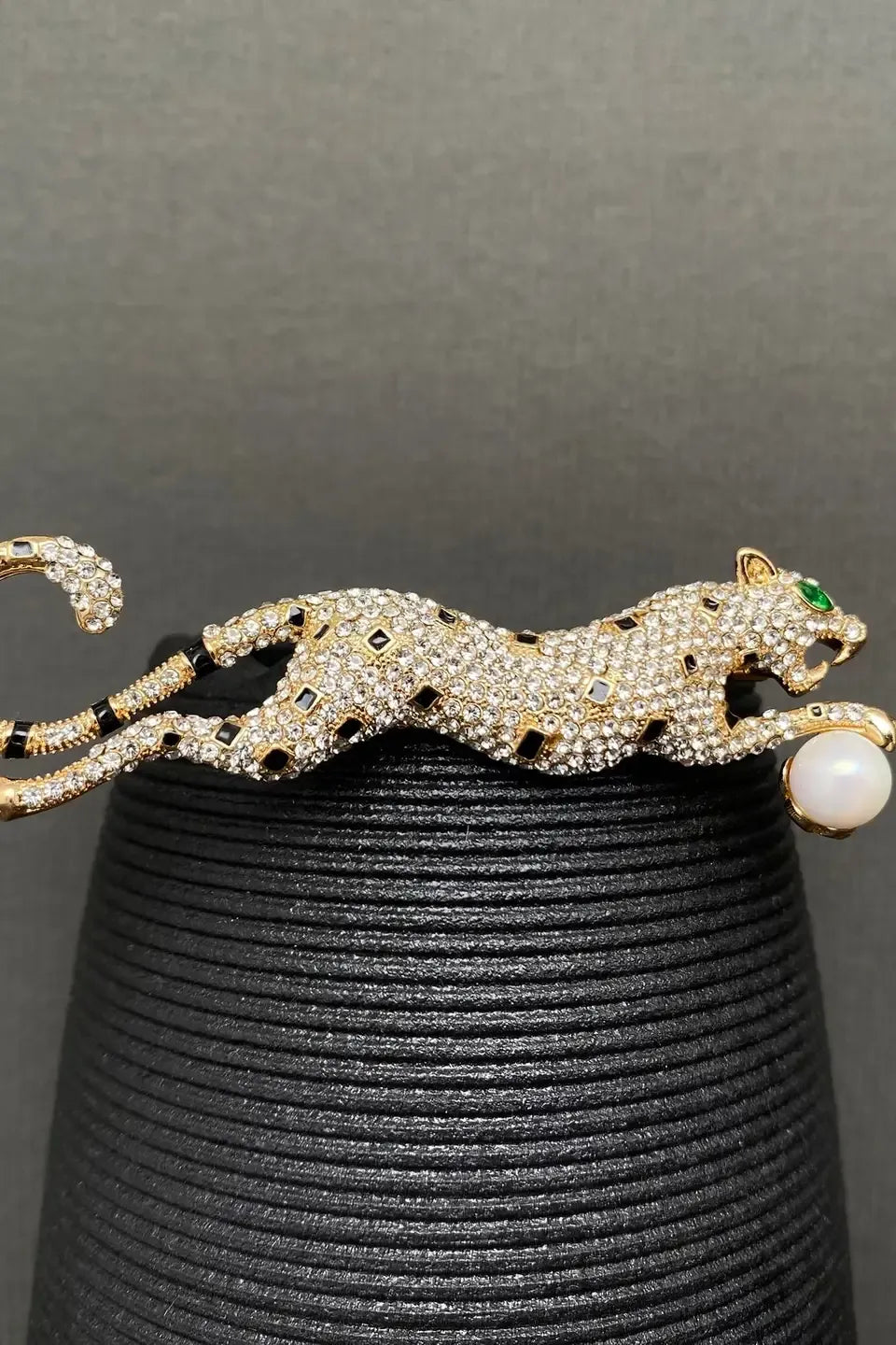 Cheetah Brooch - Gold | Swank Boutique